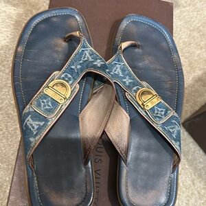 Jean thong sandal, Louis Vuitton